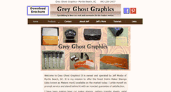 Desktop Screenshot of greyghostgraphics.com